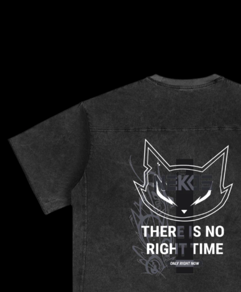 VG-TRT RAW EDGE WASHED BOXY T-SHIRT