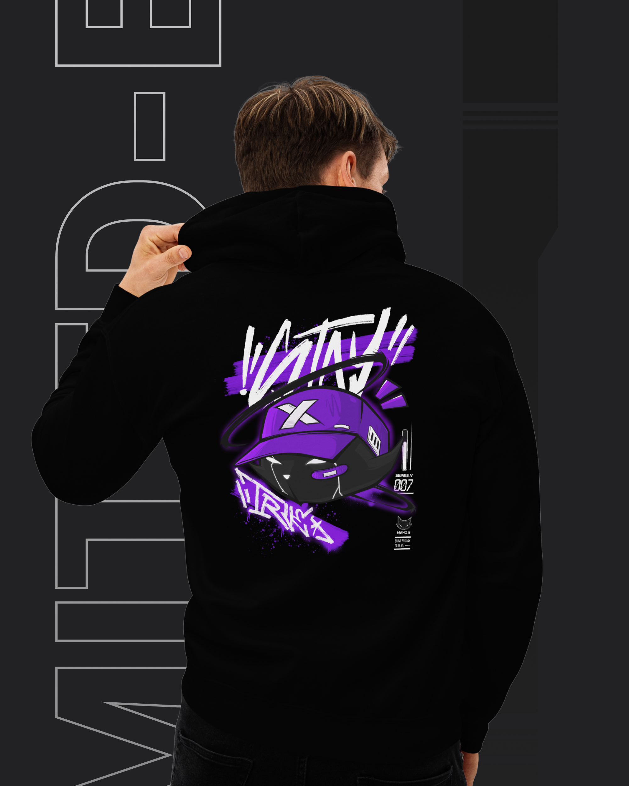 NEKOS Stay True Hoodie | Soft, Stylish & Authentic