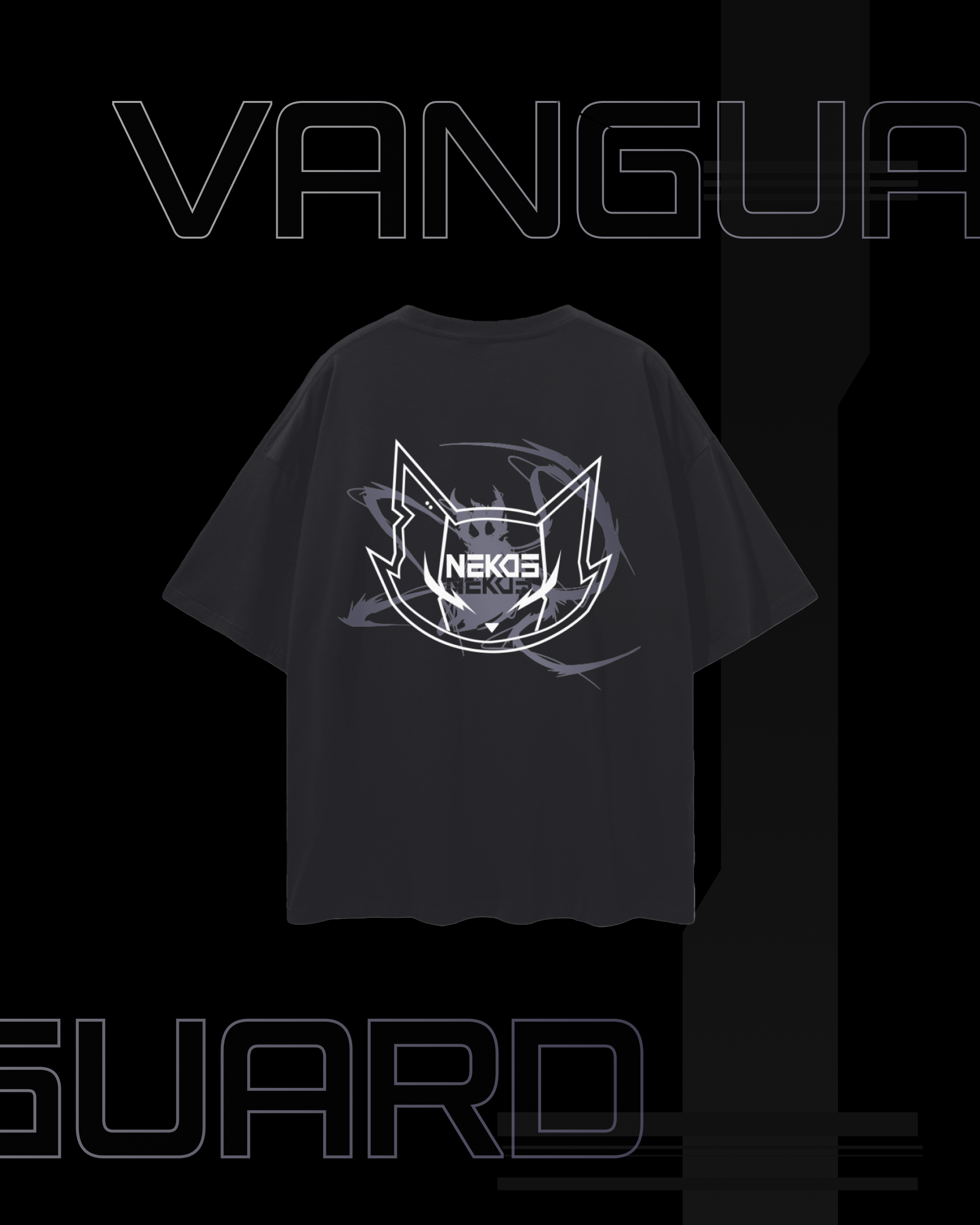 VG-NK-07 OVERSIZE DROP SHOULDER T-SHIRT