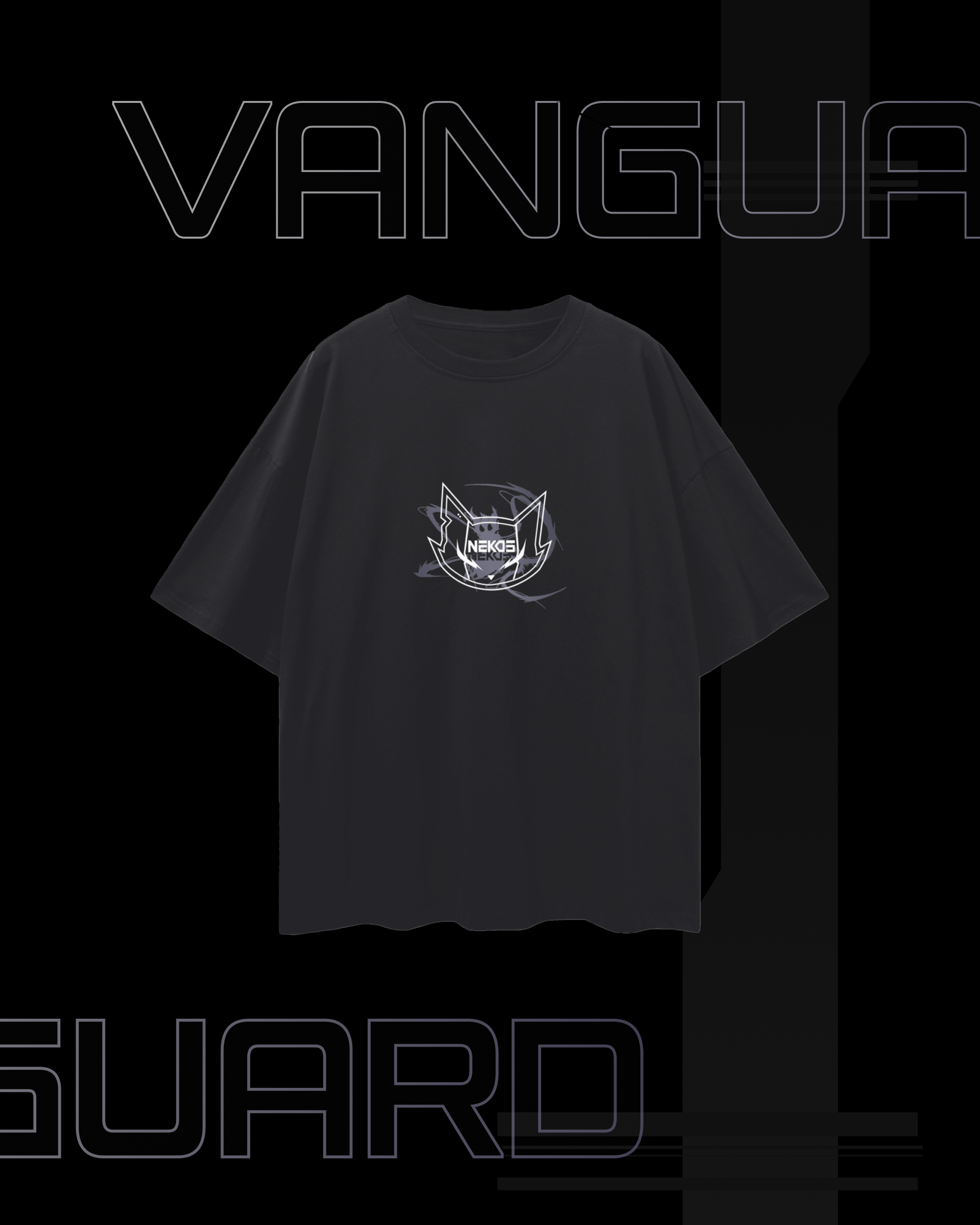 VG-NK-07 OVERSIZE DROP SHOULDER T-SHIRT