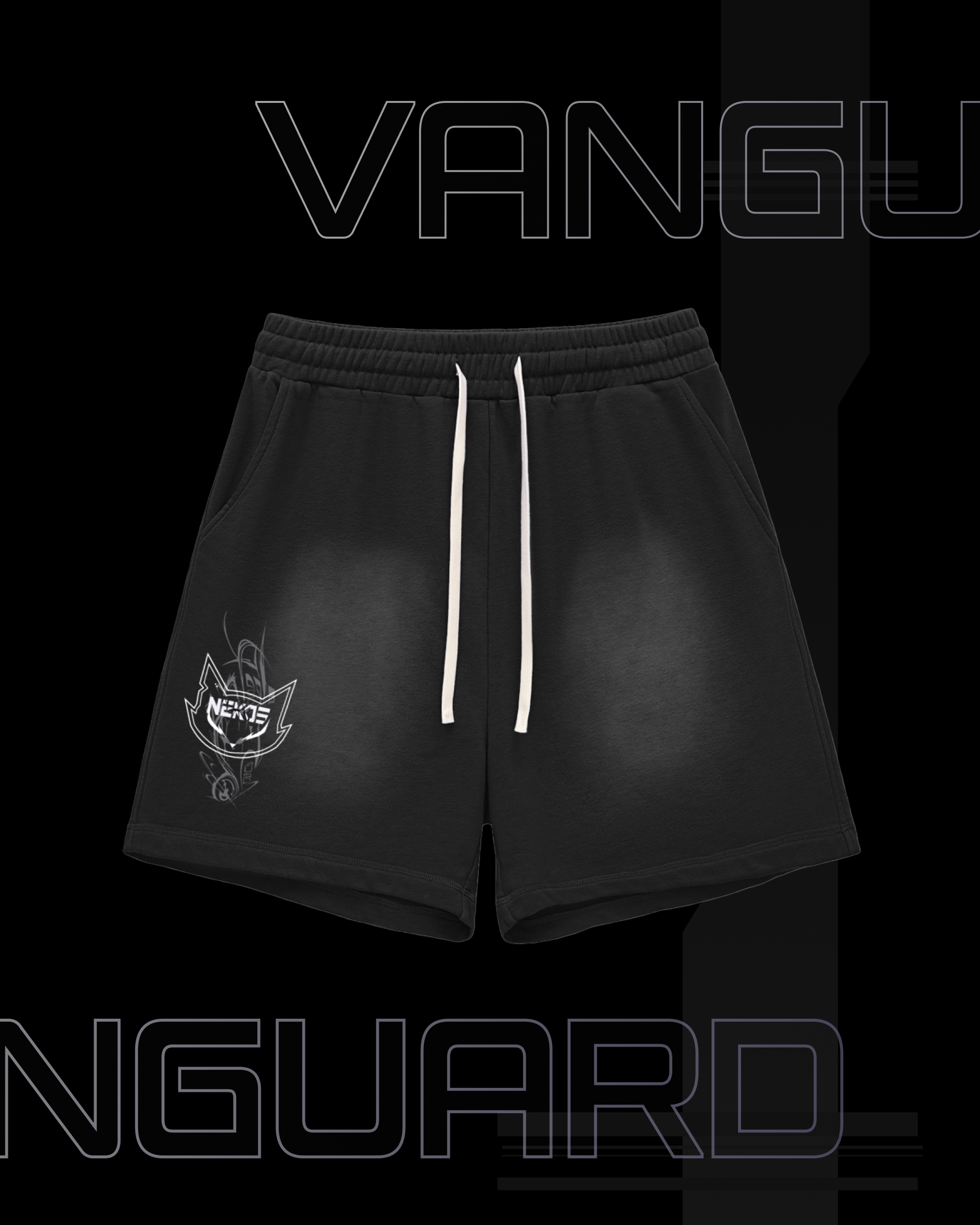 VG-GEN'Z SUNFADE RAW EDGE SHORTS