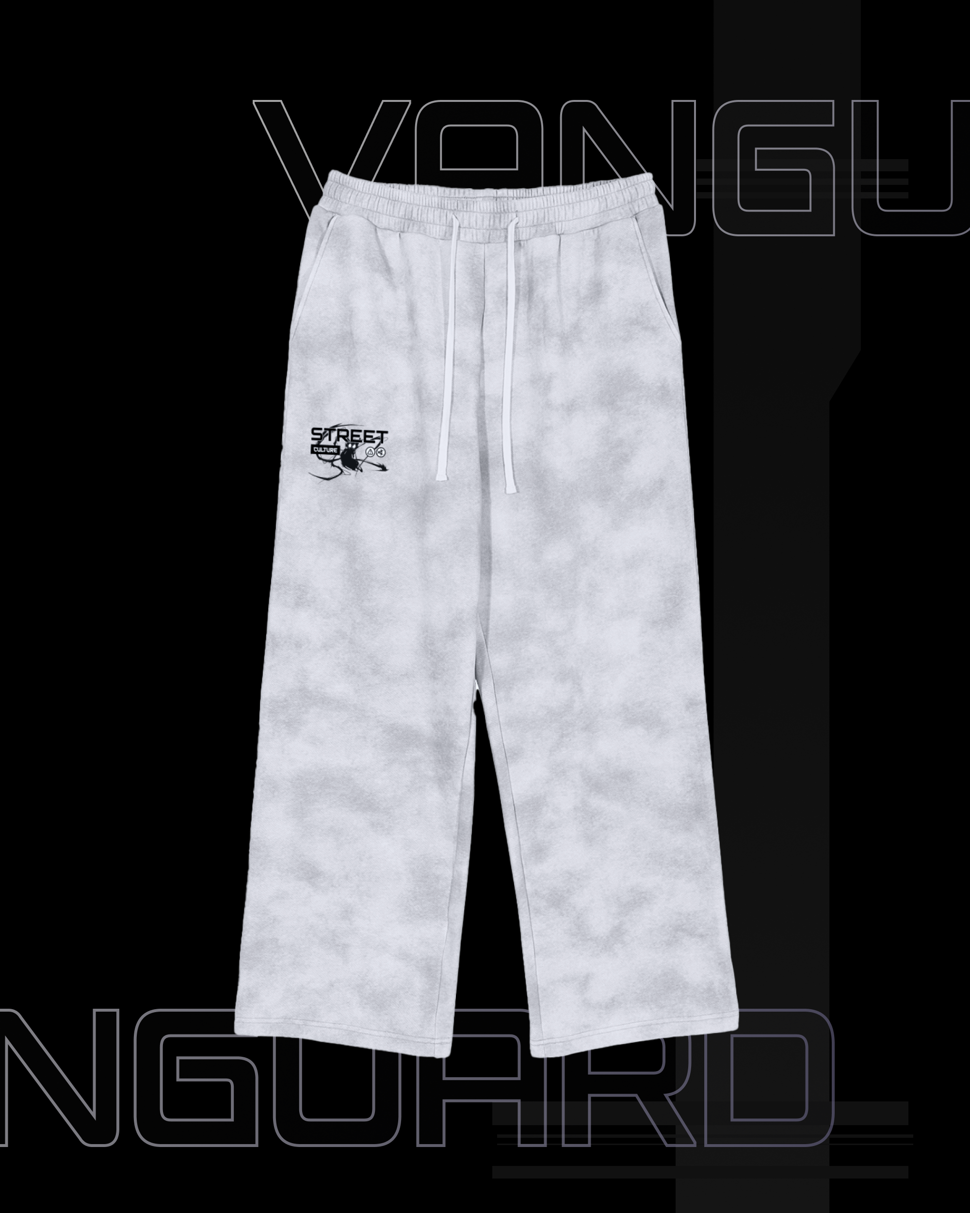 VG-STREET CULTURE DIRTY WASHED FLEECE SWEATPANTS