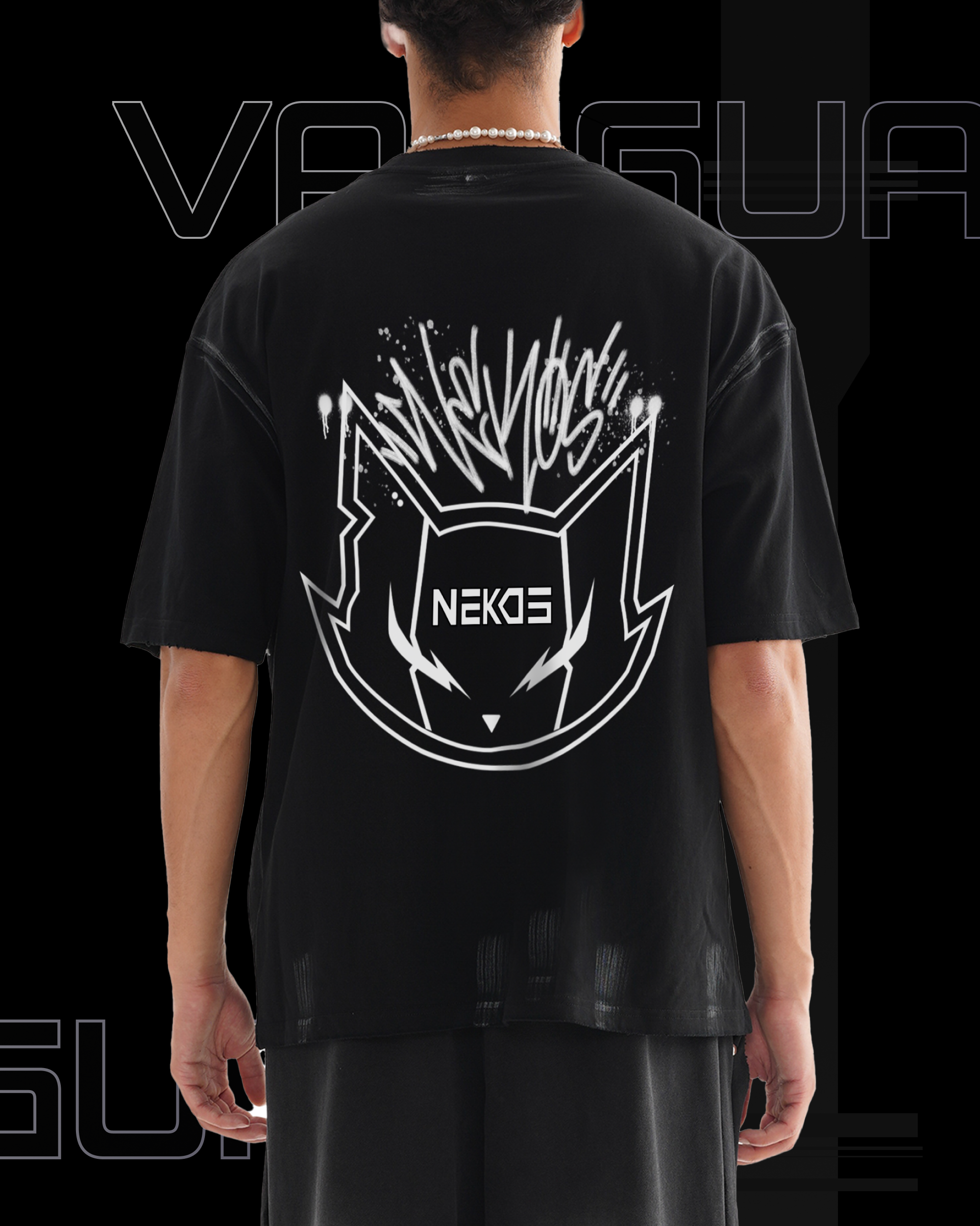 VG-NK10 HAND-BRUSHED T-SHIRT