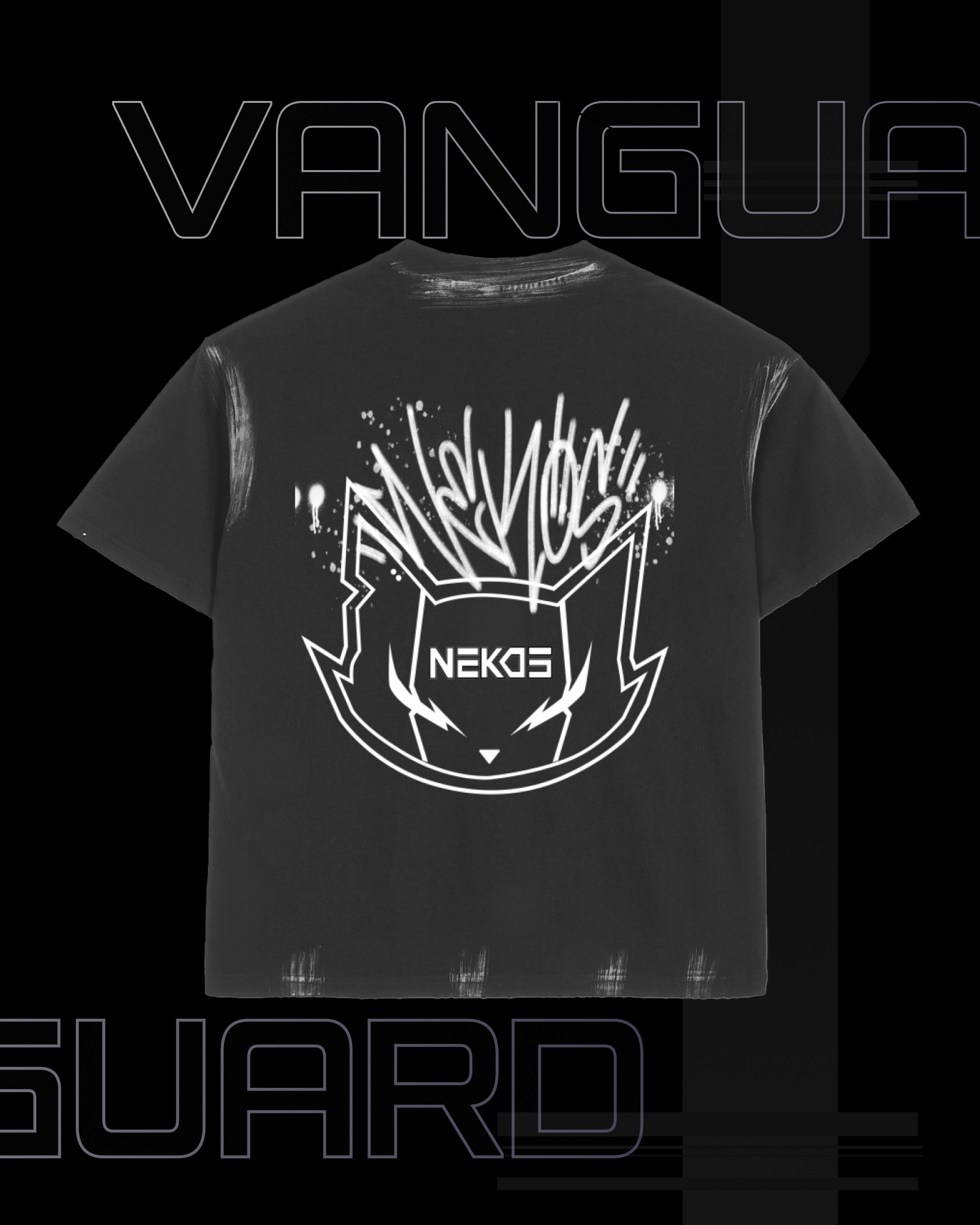 VG-NK10 HAND-BRUSHED T-SHIRT
