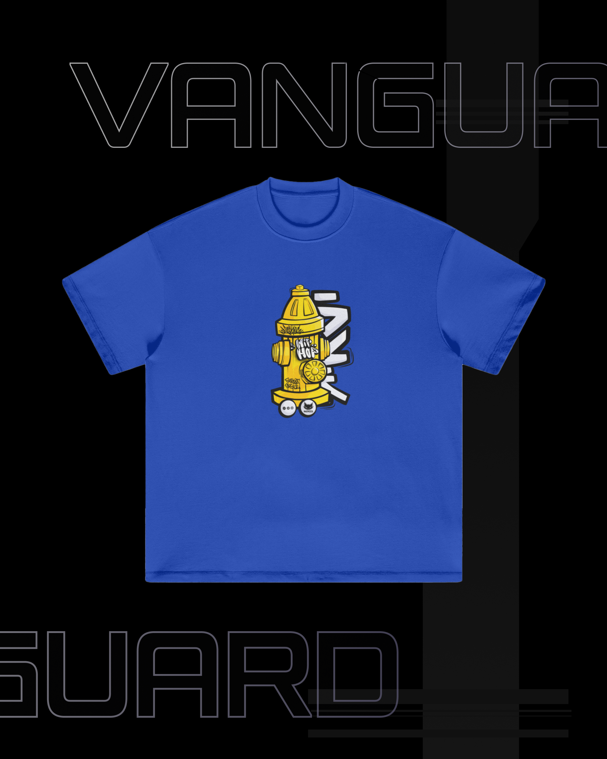 VG-HIPHOP GRAPHIC HEAVYWEIGHT T-SHIRT