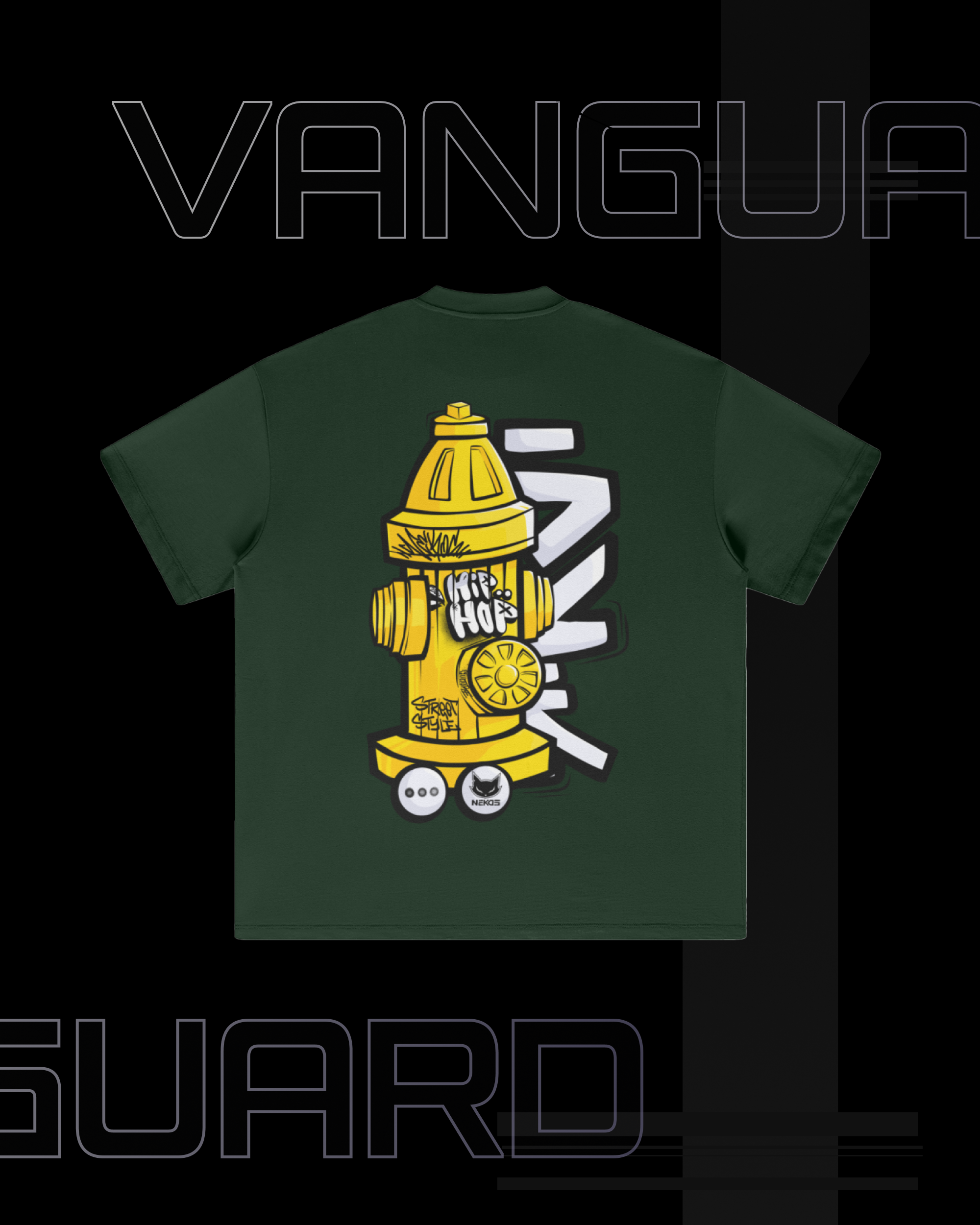VG-HIPHOP GRAPHIC HEAVYWEIGHT T-SHIRT