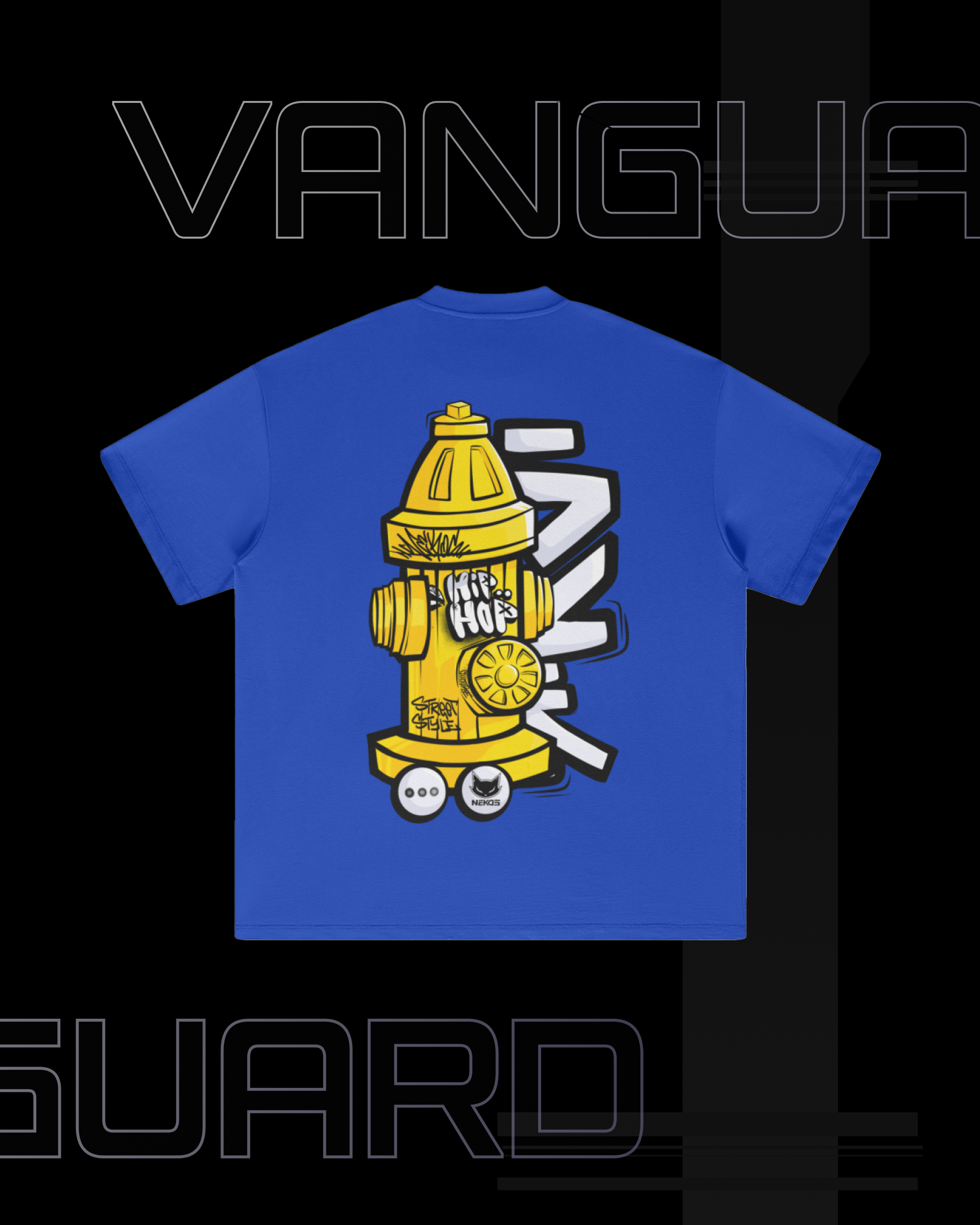 VG-HIPHOP GRAPHIC HEAVYWEIGHT T-SHIRT