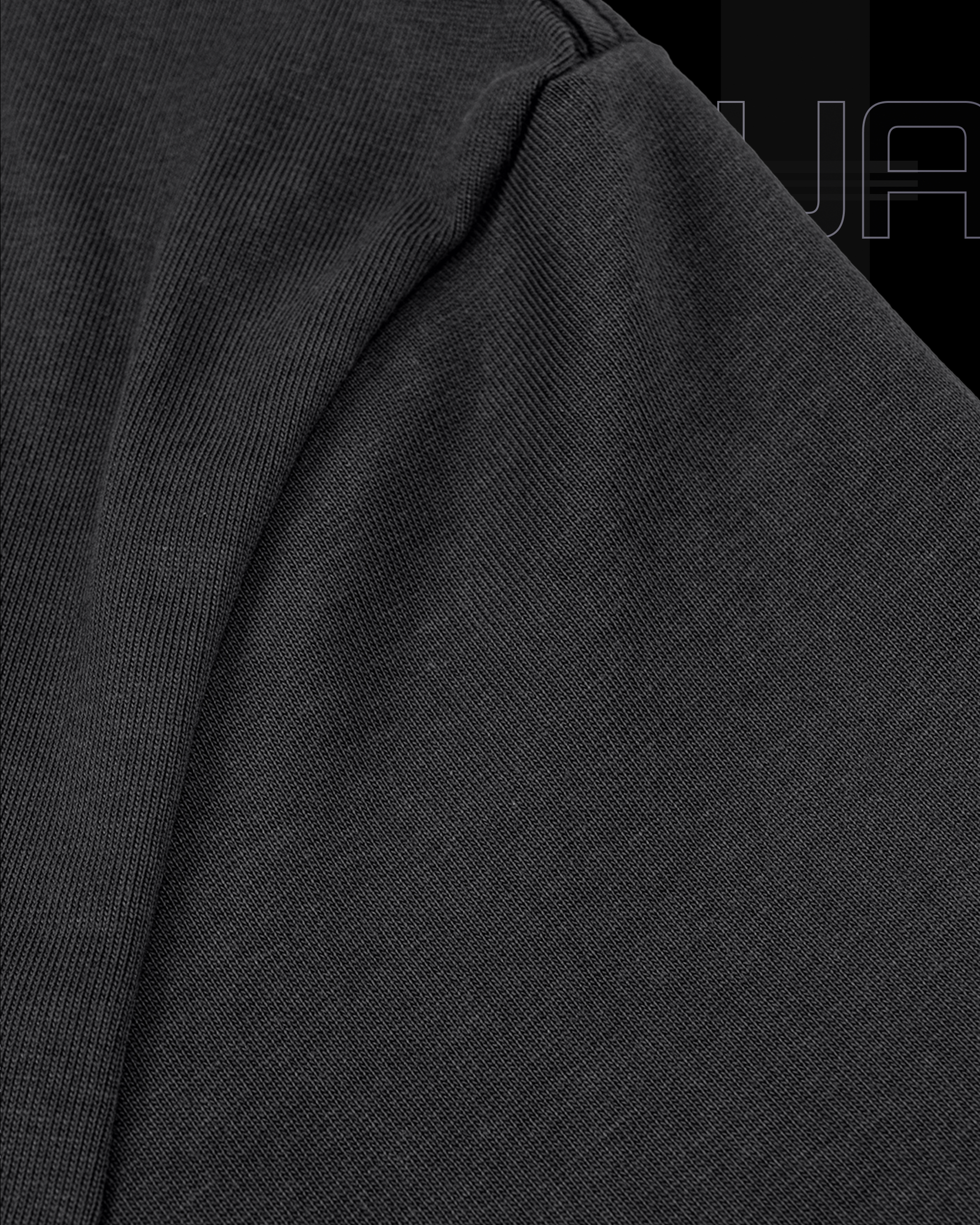 VG-PURPOSE-DRIVEN SUEDED COTTON T-SHIRT