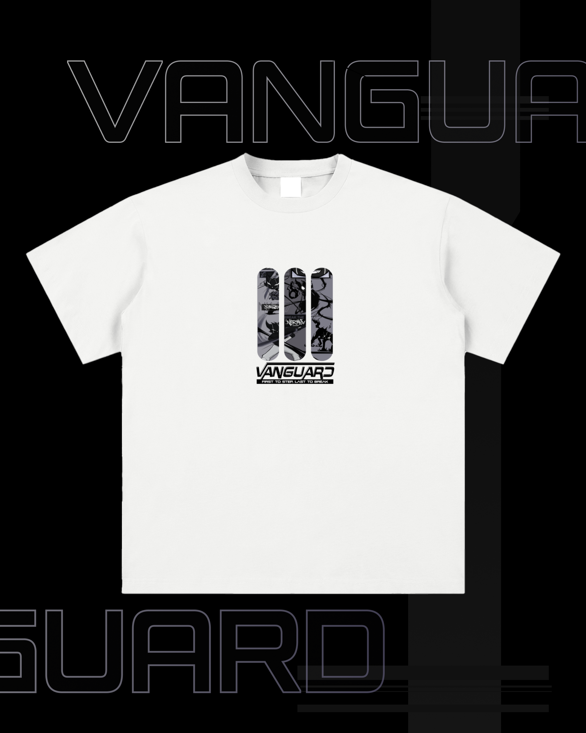 VG-FIRST TO STEP-LAST TO BREAK T-SHIRT