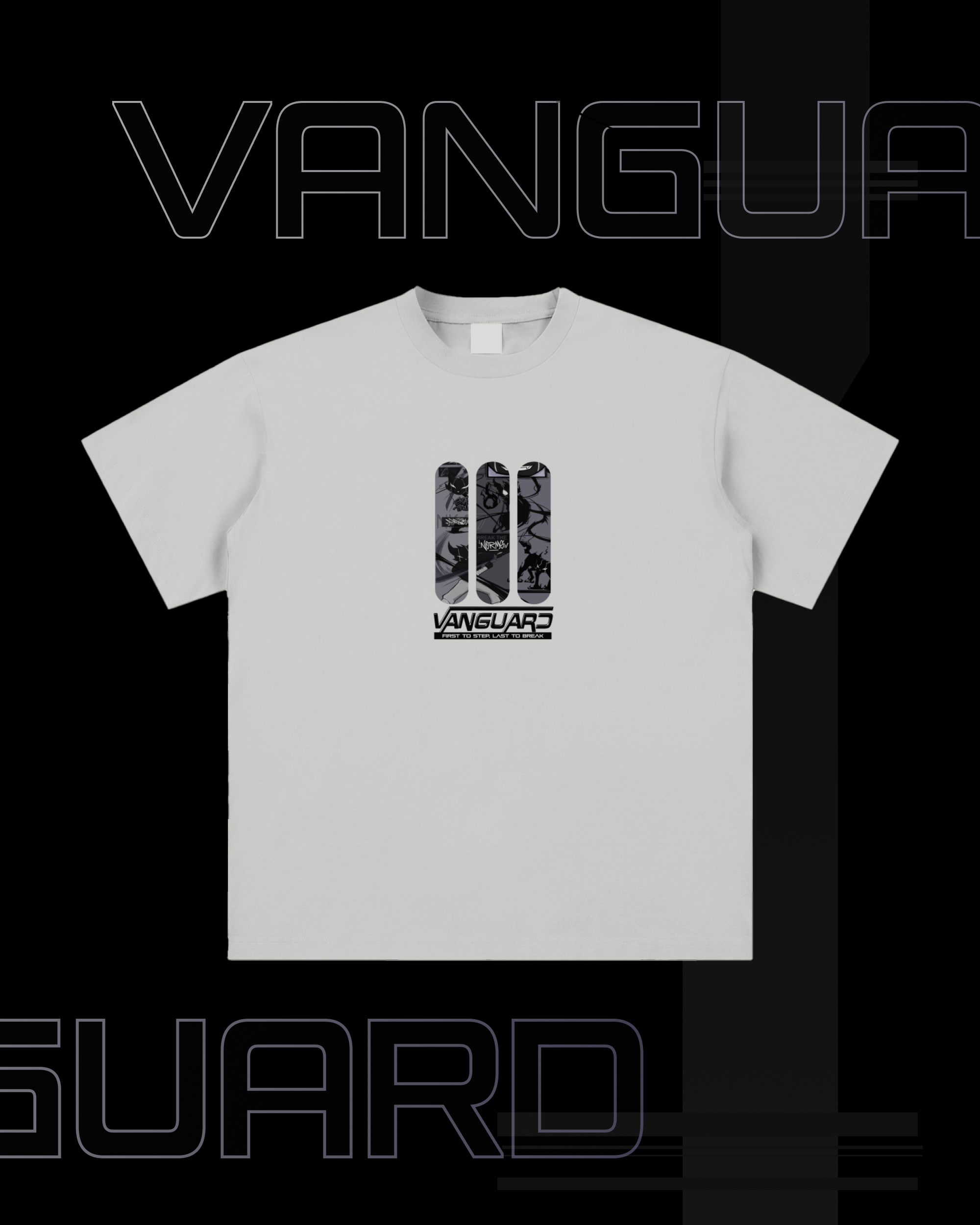 VG-FIRST TO STEP-LAST TO BREAK T-SHIRT