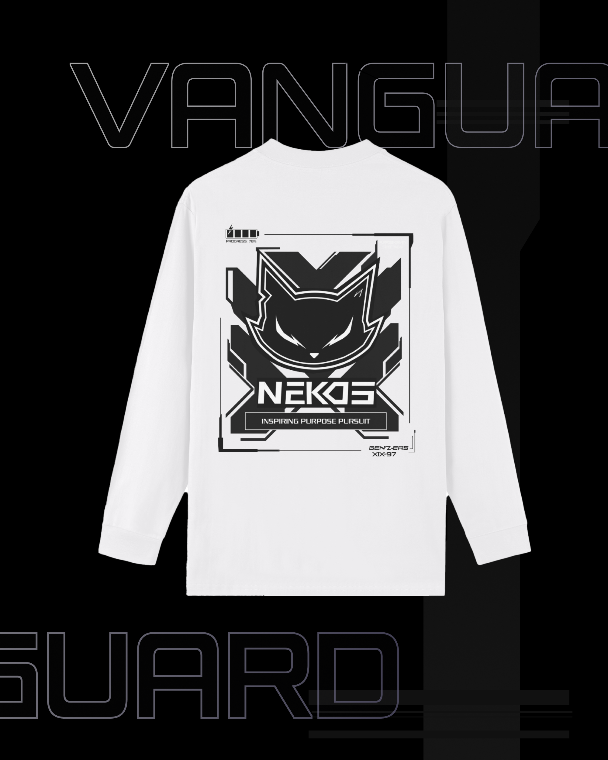 VG-NK UNISEX CREW NECK DROP SHOULDER LONG SLEEVE
