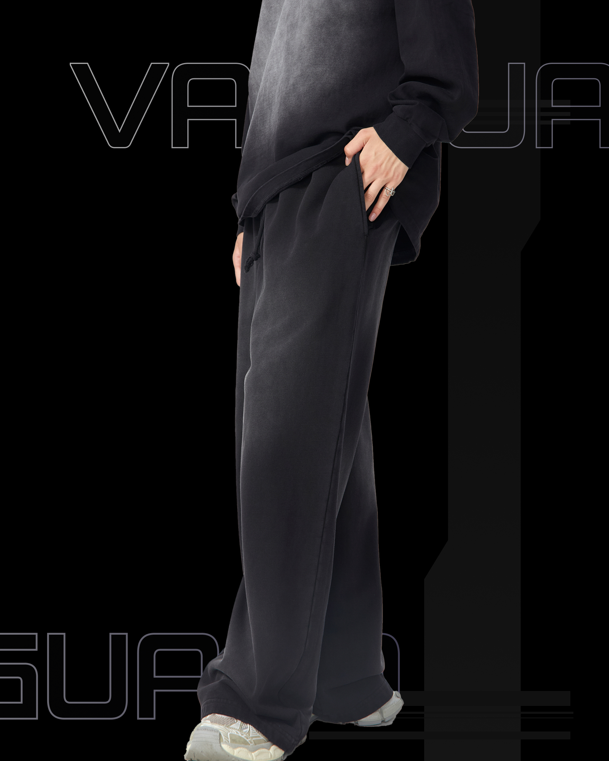 VG-PR-DRV ATHLEISURE HANDCRAFTED LOOSE FIT SWEATPANTS