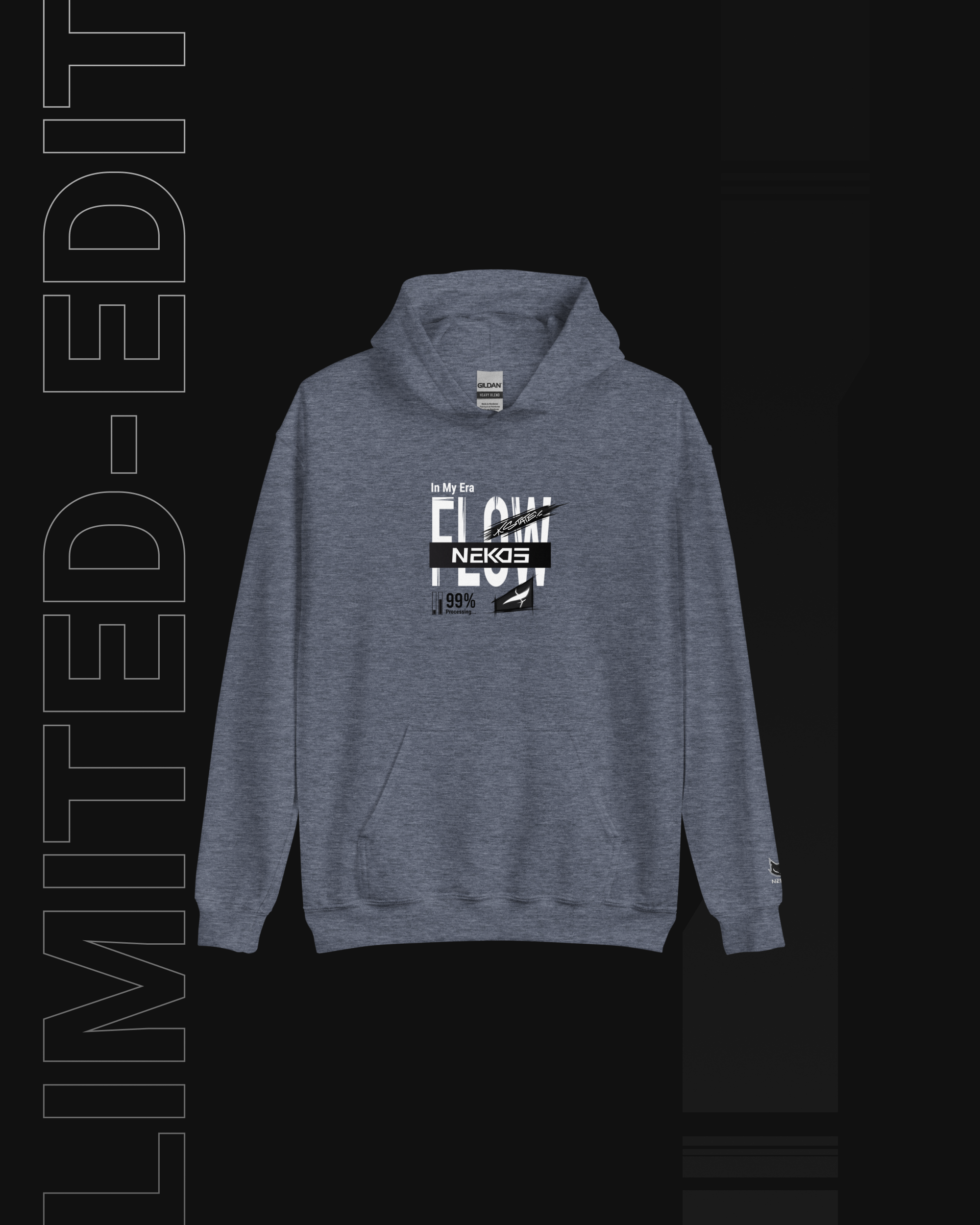 FLOW STATE RED HOODIE