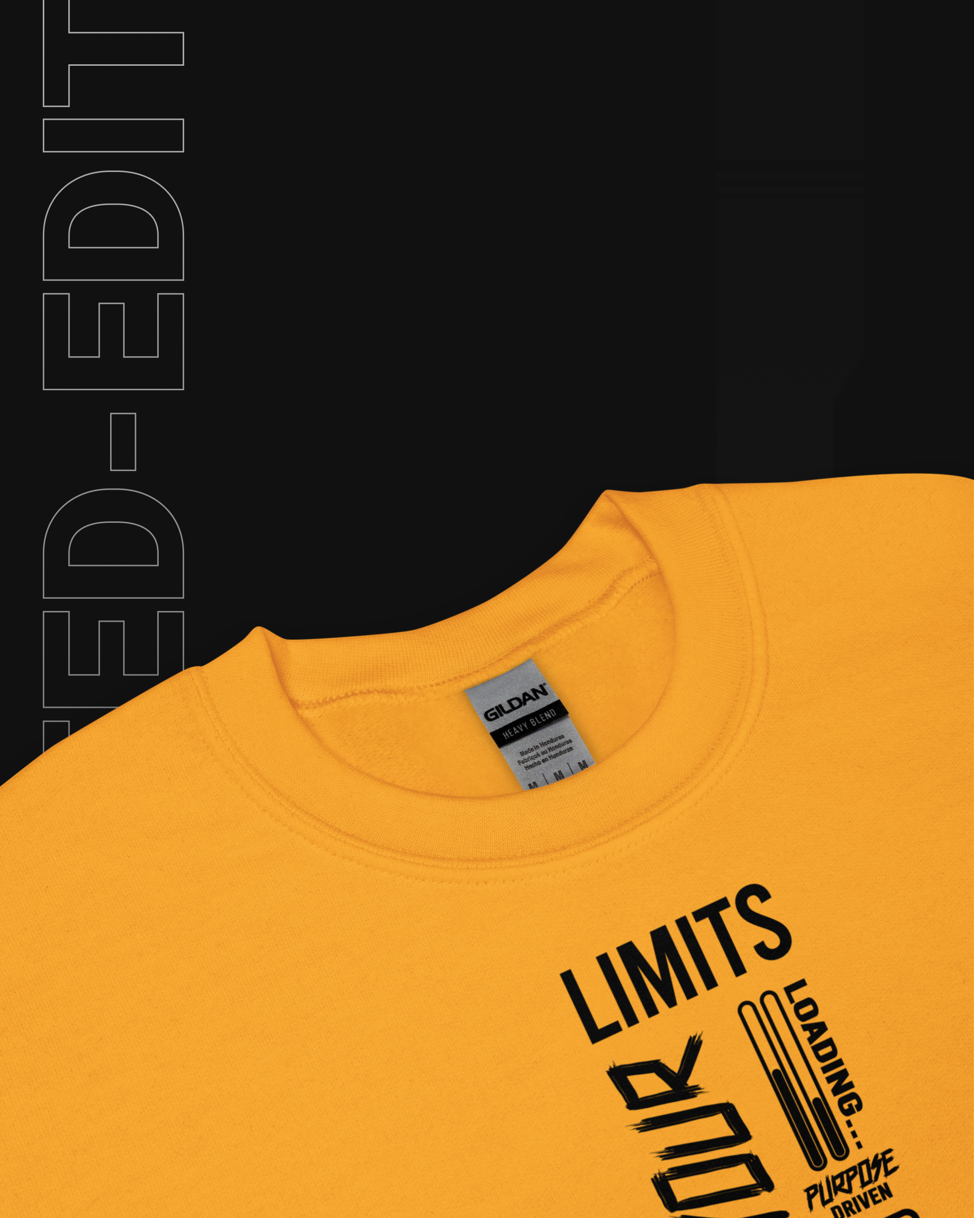 PUSH-IT Sweatshirt | Stay Warm & Break Through Limits