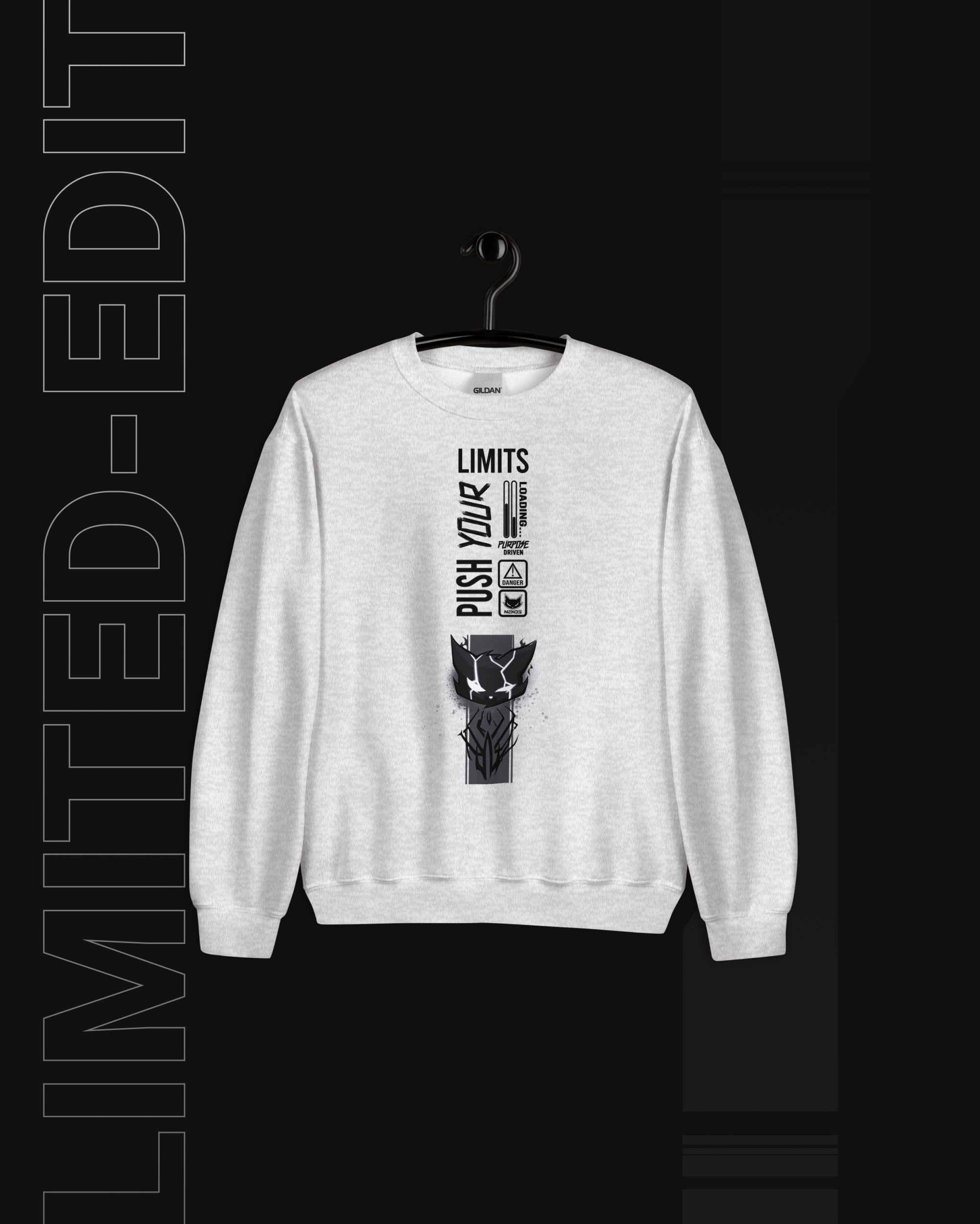 PUSH-IT Sweatshirt | Stay Warm & Break Through Limits