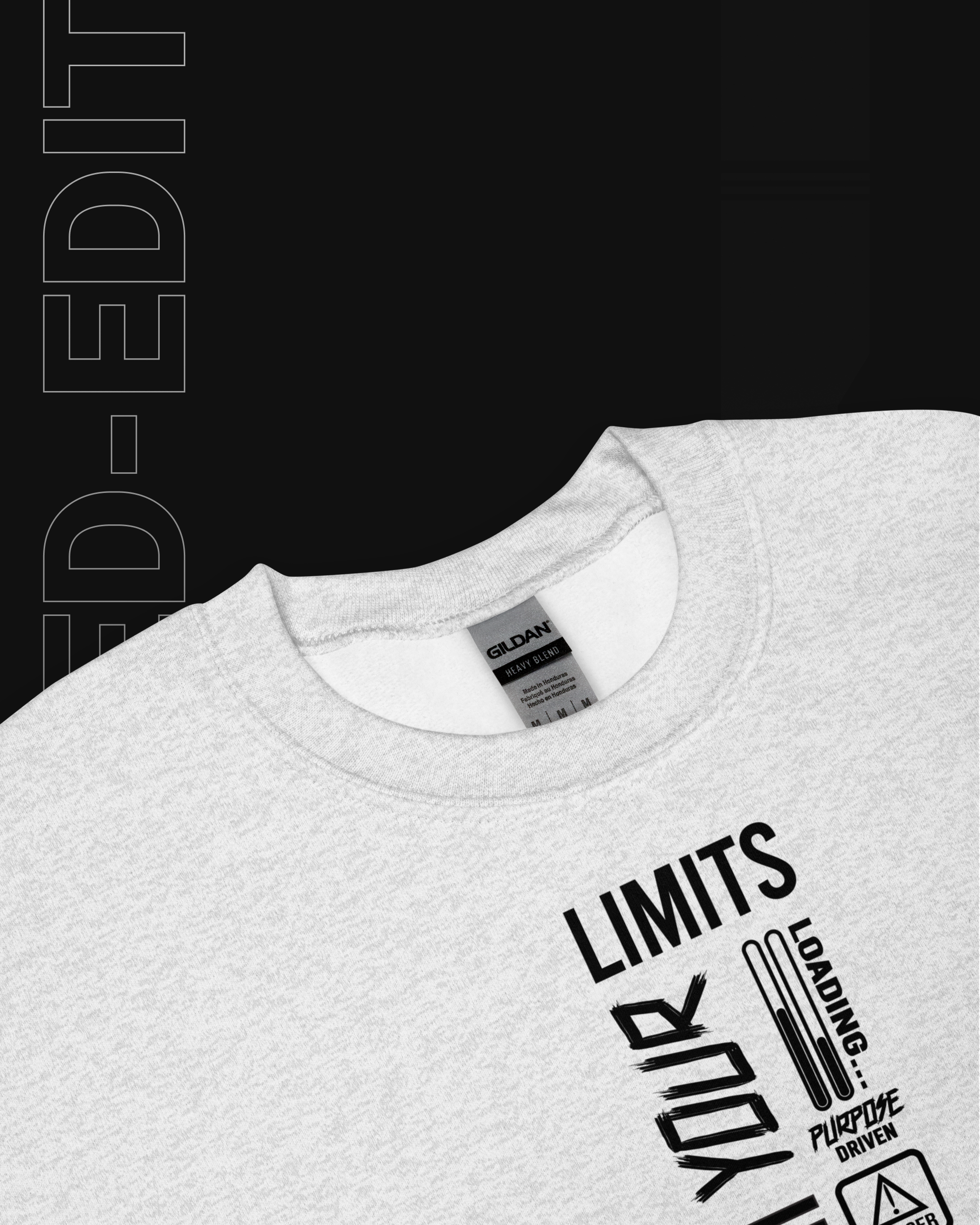 PUSH-IT Sweatshirt | Stay Warm & Break Through Limits