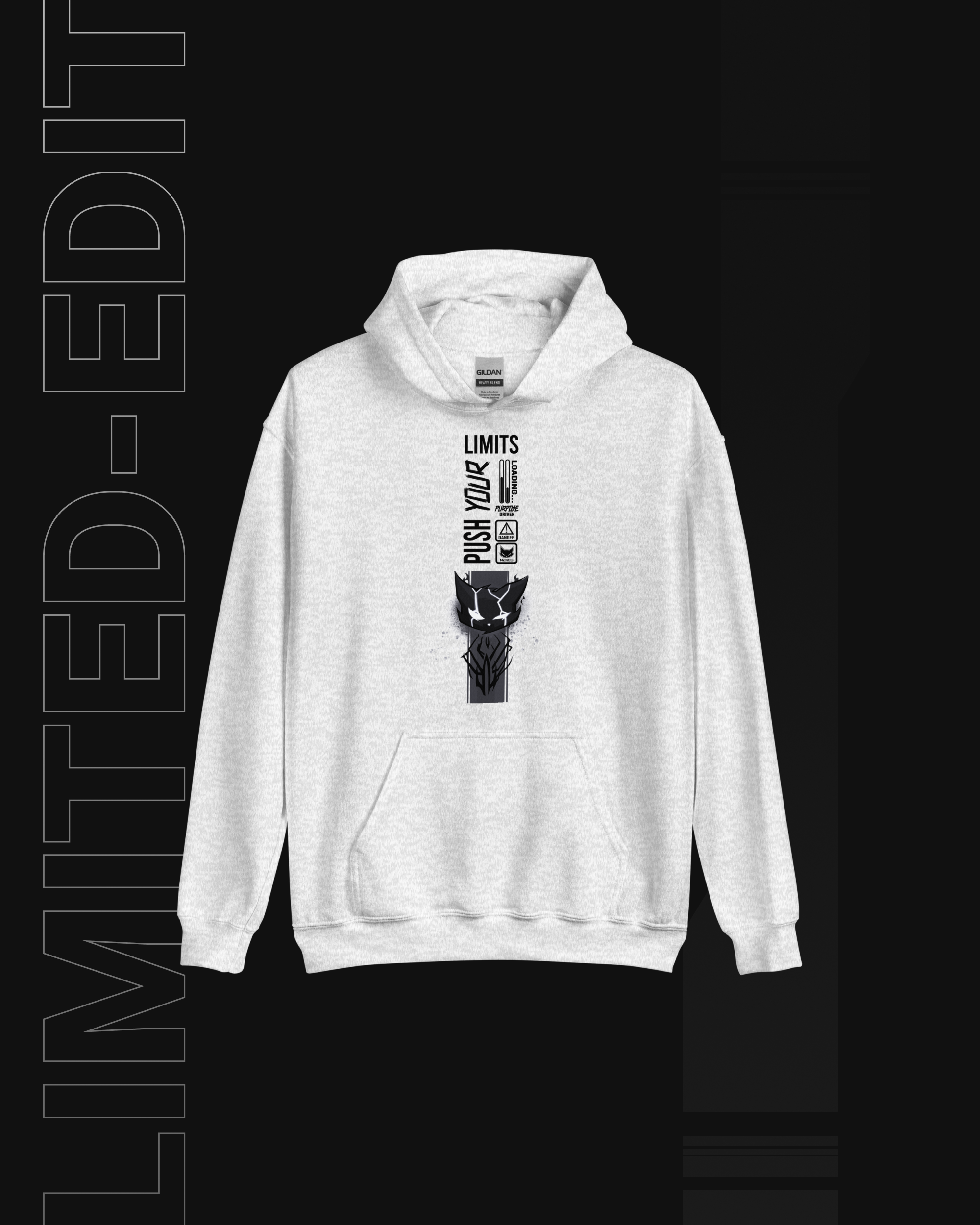 PUSH IT NEKOS UNISEX HOODIE