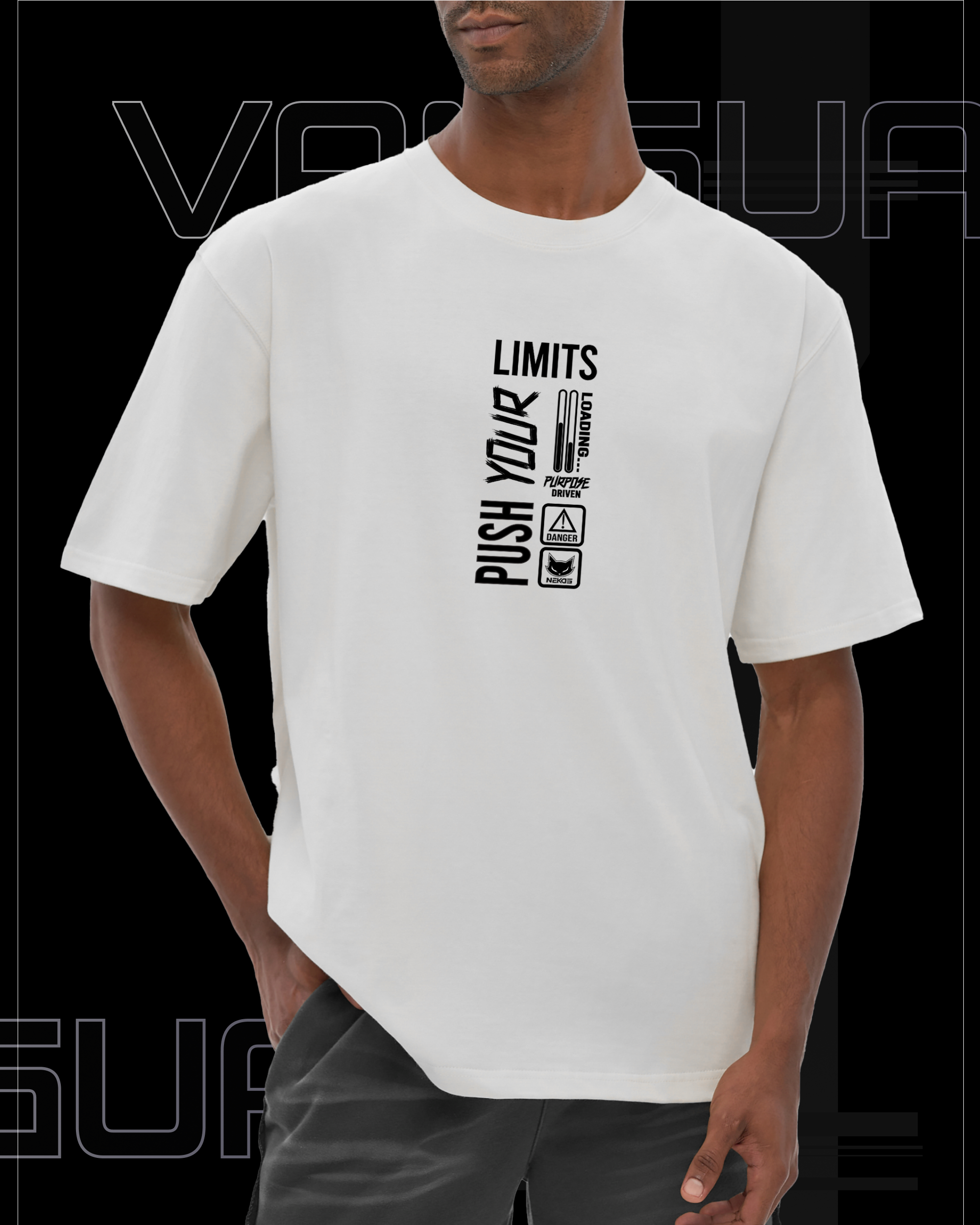 PUSH IT ECO-FREINDLY T-SHIRT
