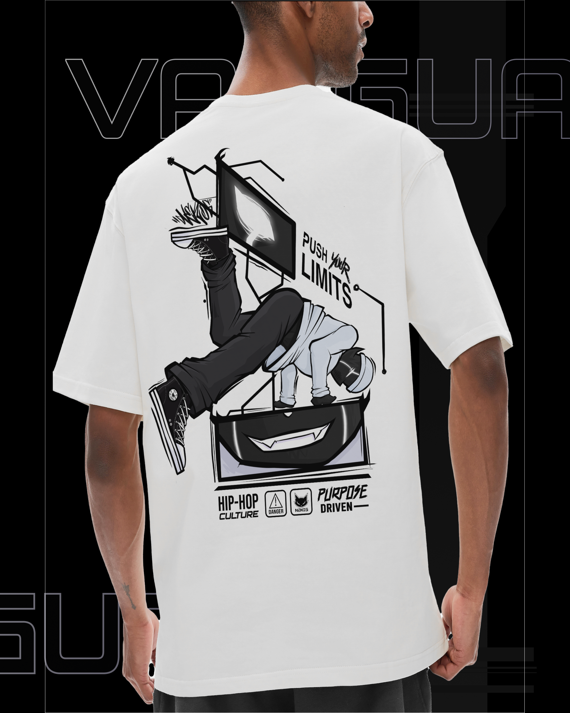 PUSH IT ECO-FREINDLY T-SHIRT