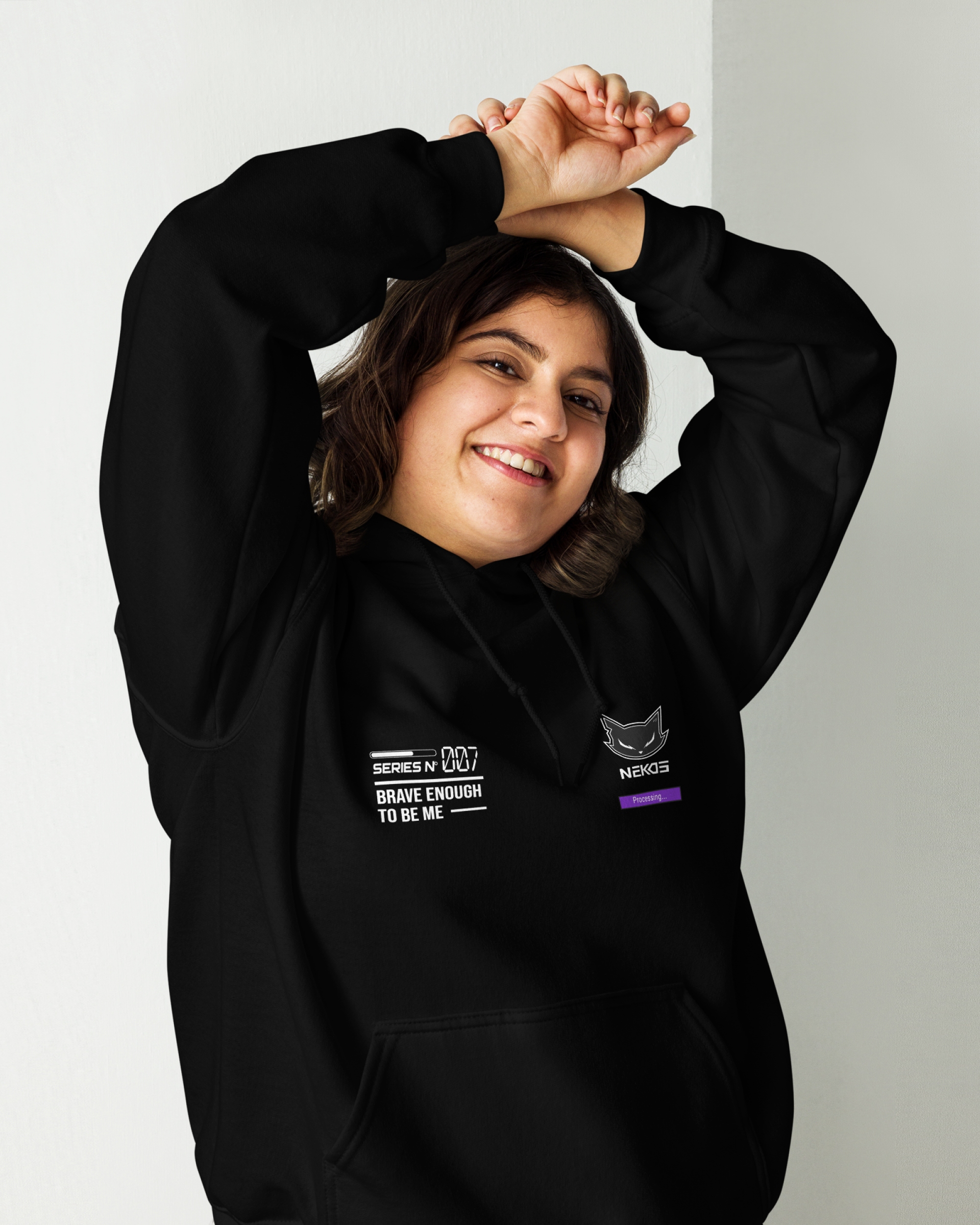 NEKOS Stay True Hoodie | Soft, Stylish & Authentic