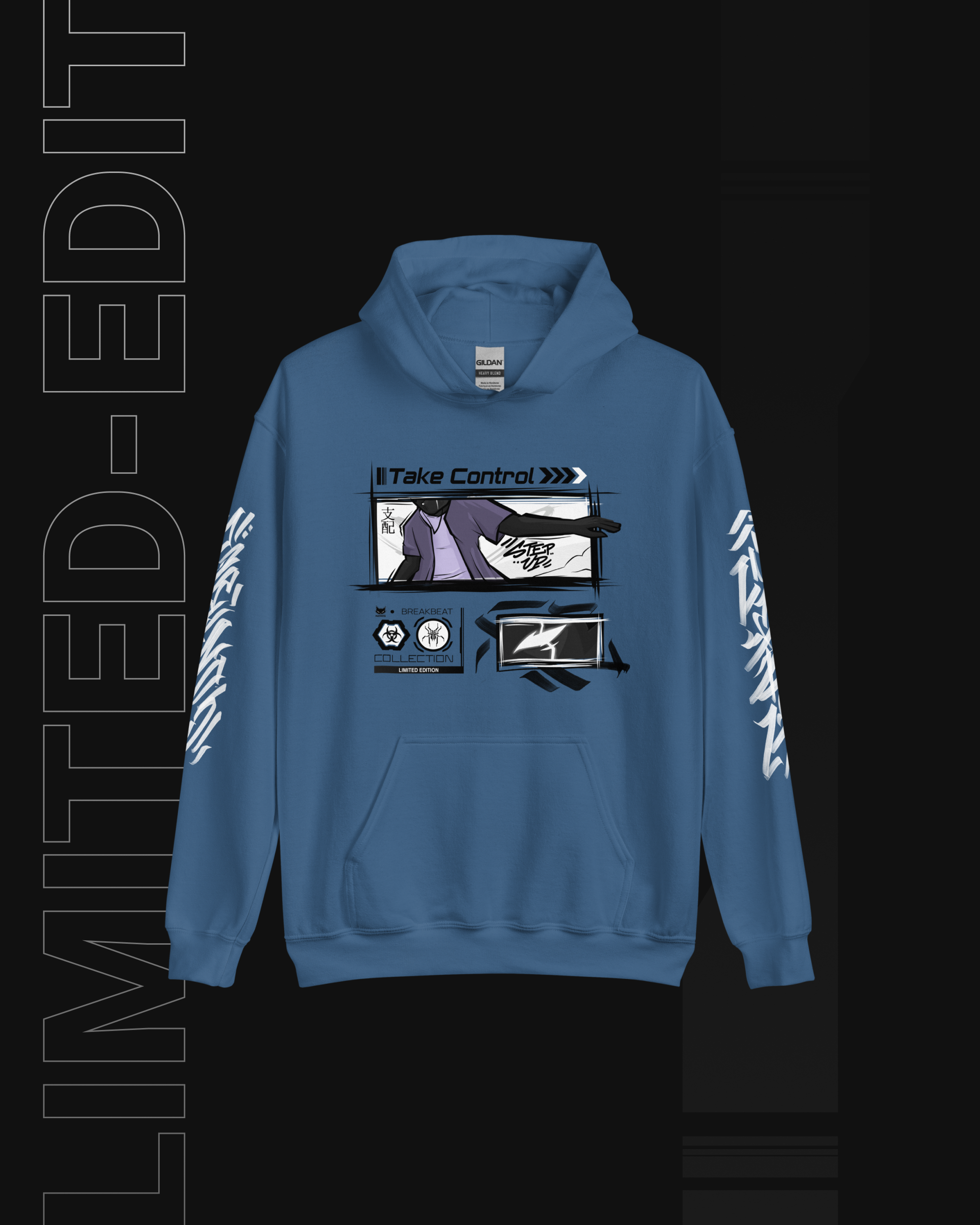 STEP-UP Unisex Hoodie | Take Control & Step Forward