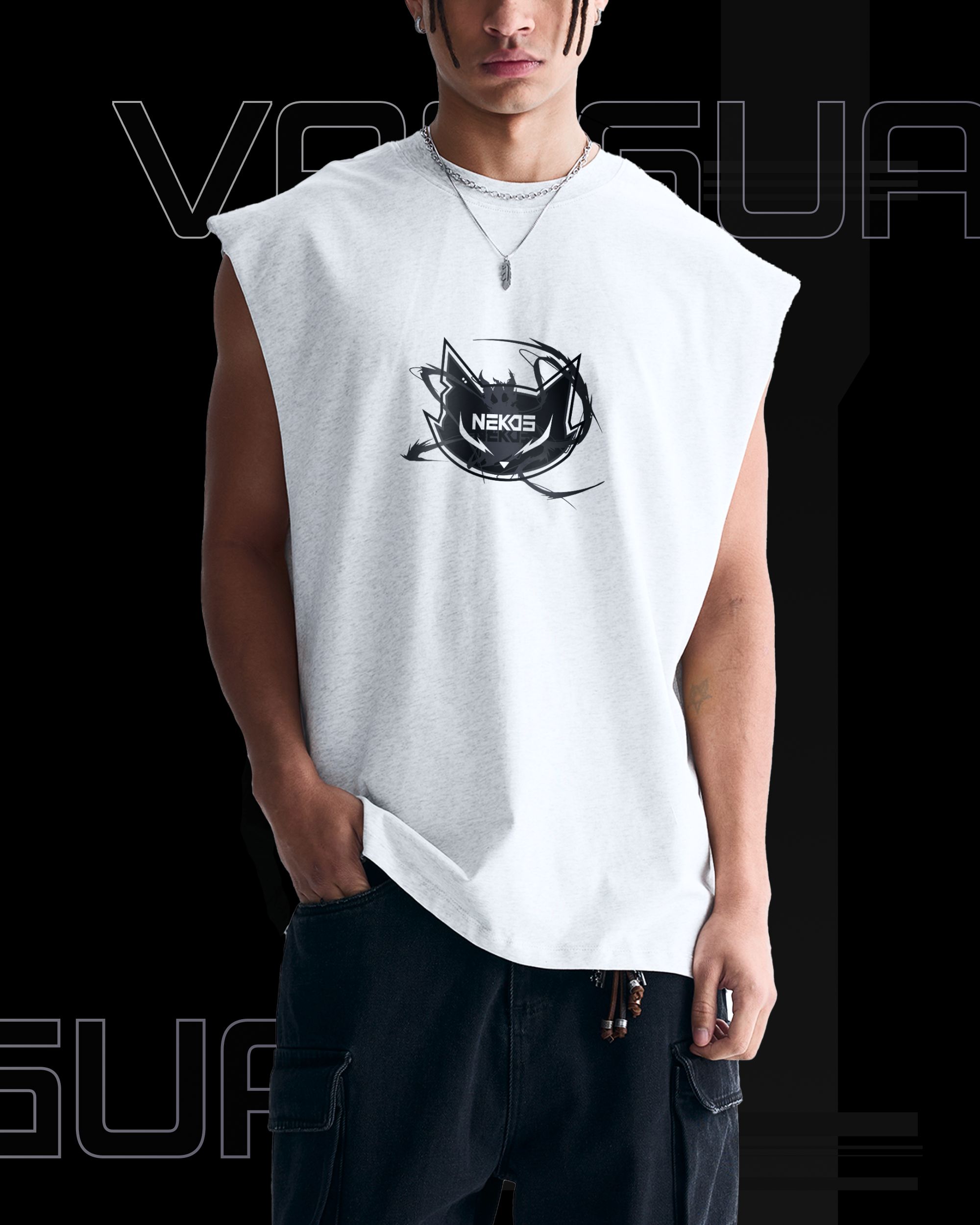VG-NK-07 ORGANIC VINTAGE WASHED TANK TOP
