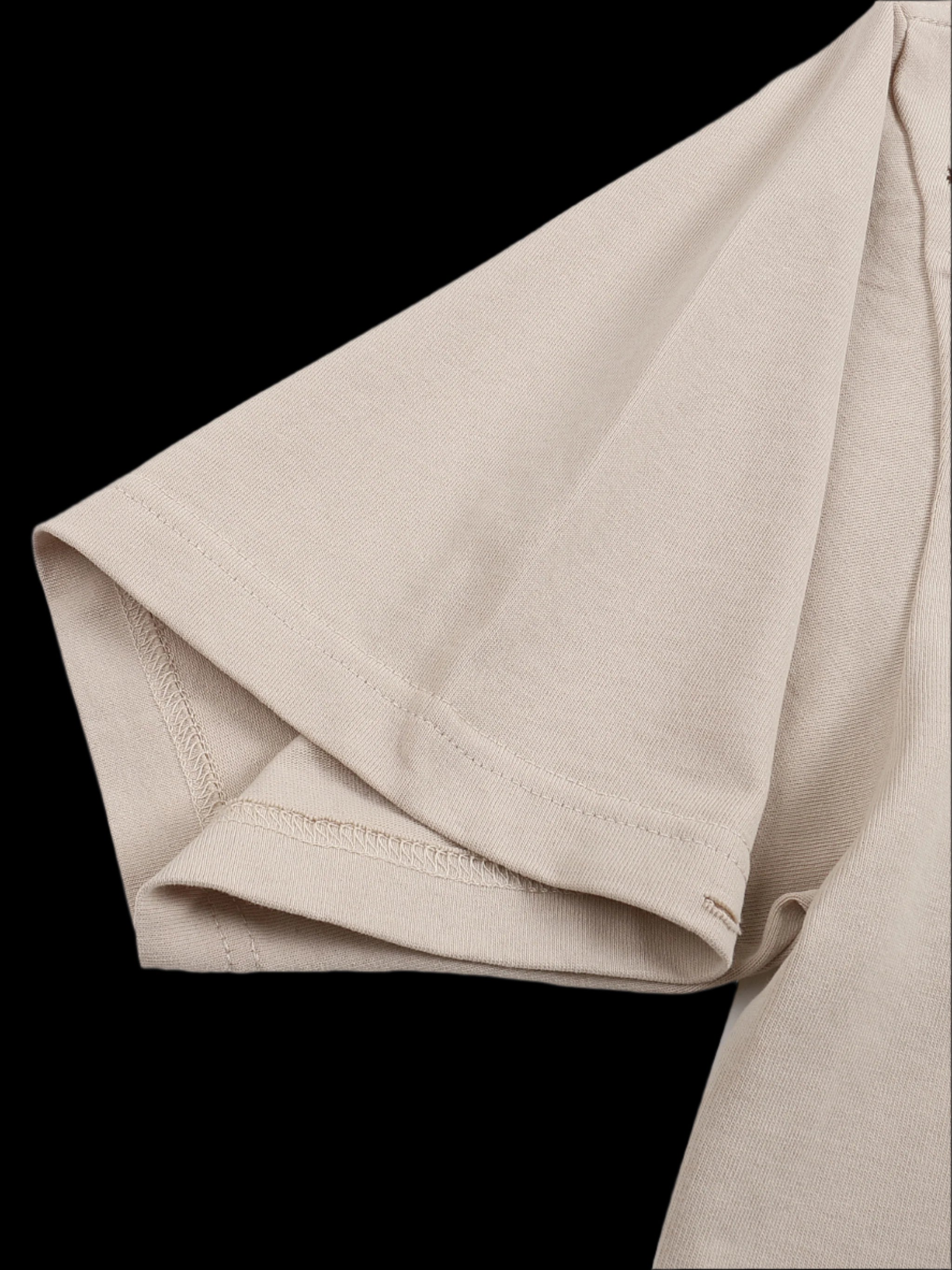 Classic Frayed Boxy Tee - 250 GSM