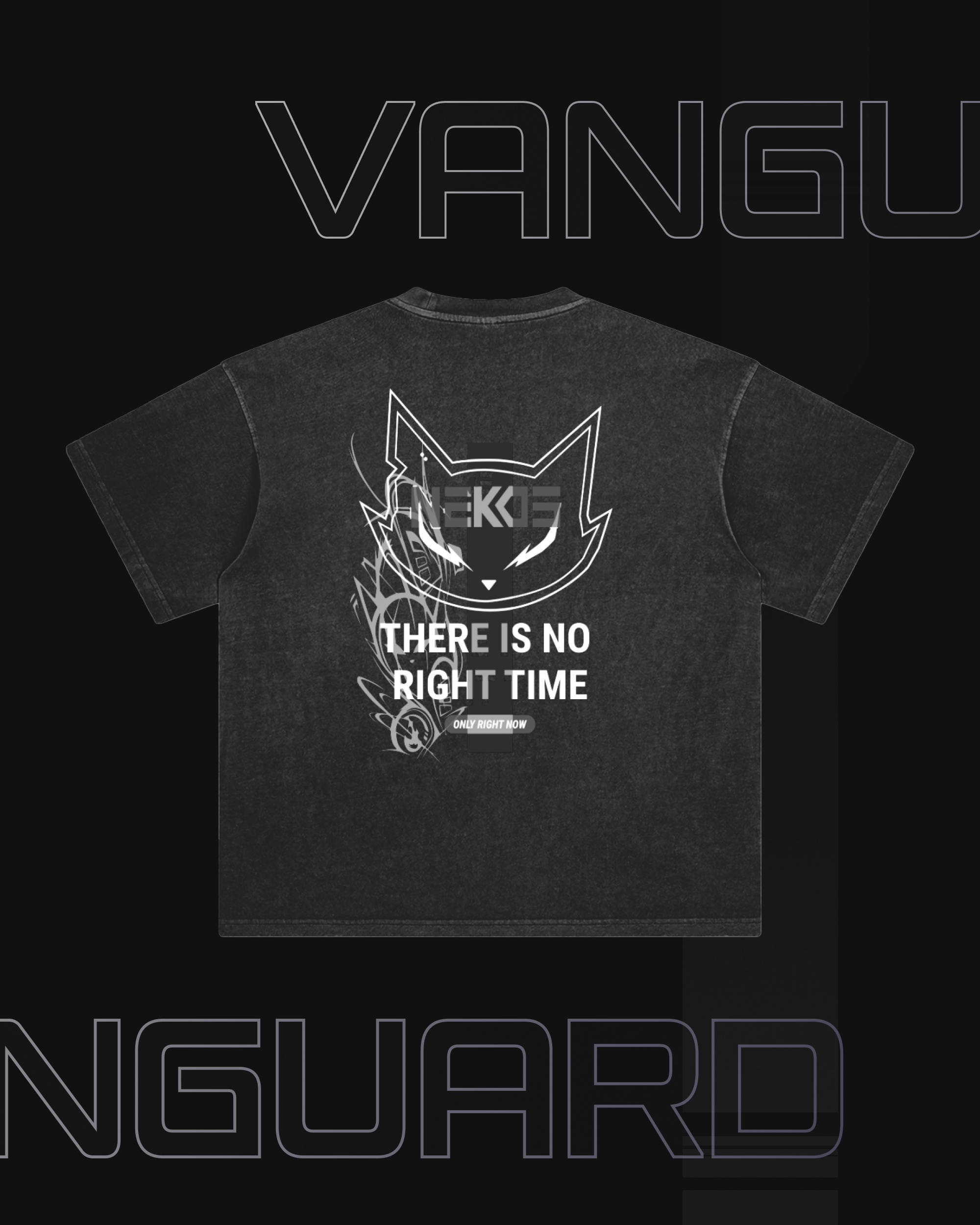 VG-TNRT ENZYME WASHED T-SHIRT