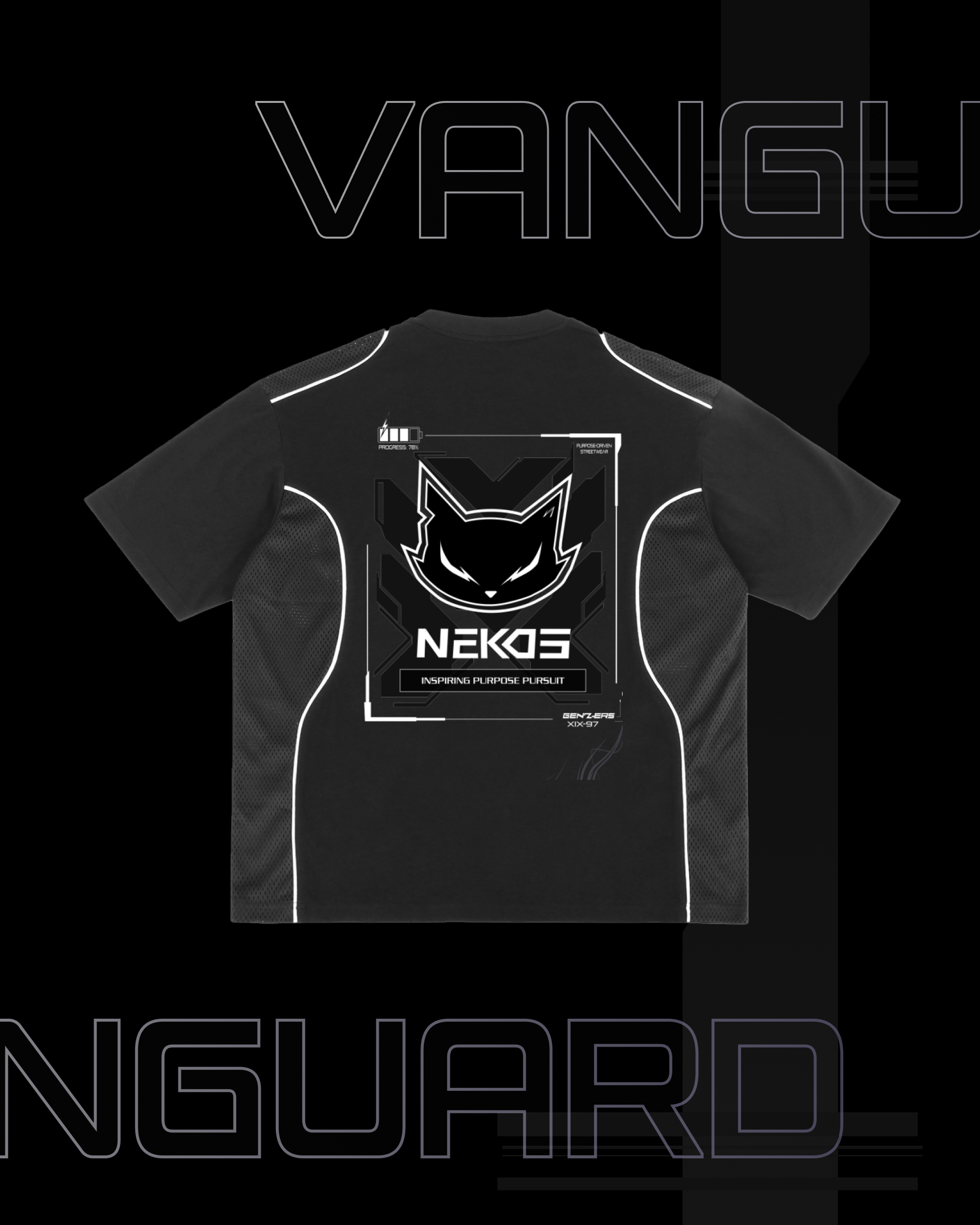 VG-IP CONTRAST PANEL T-SHIRT