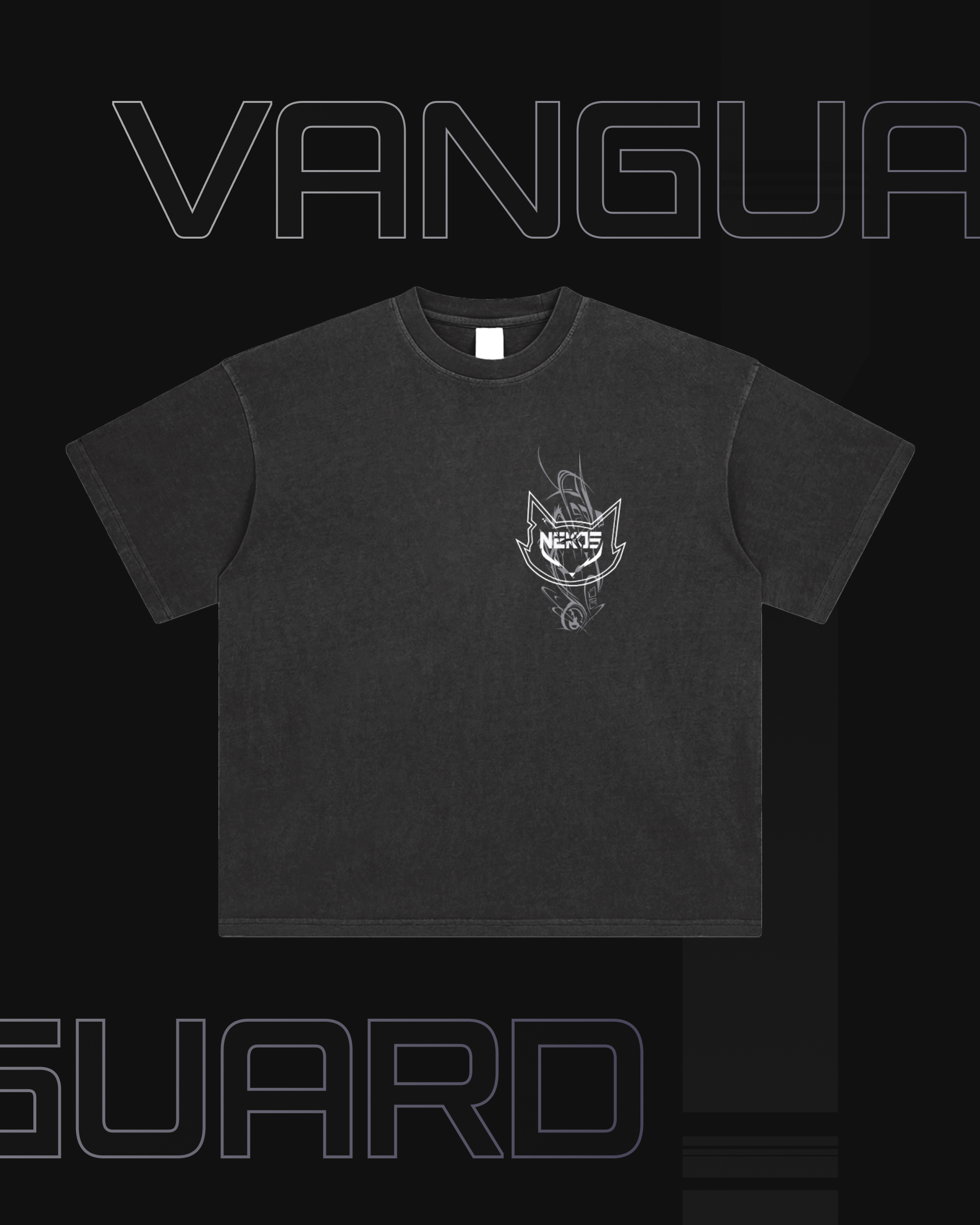 VG-TNRT ENZYME WASHED T-SHIRT