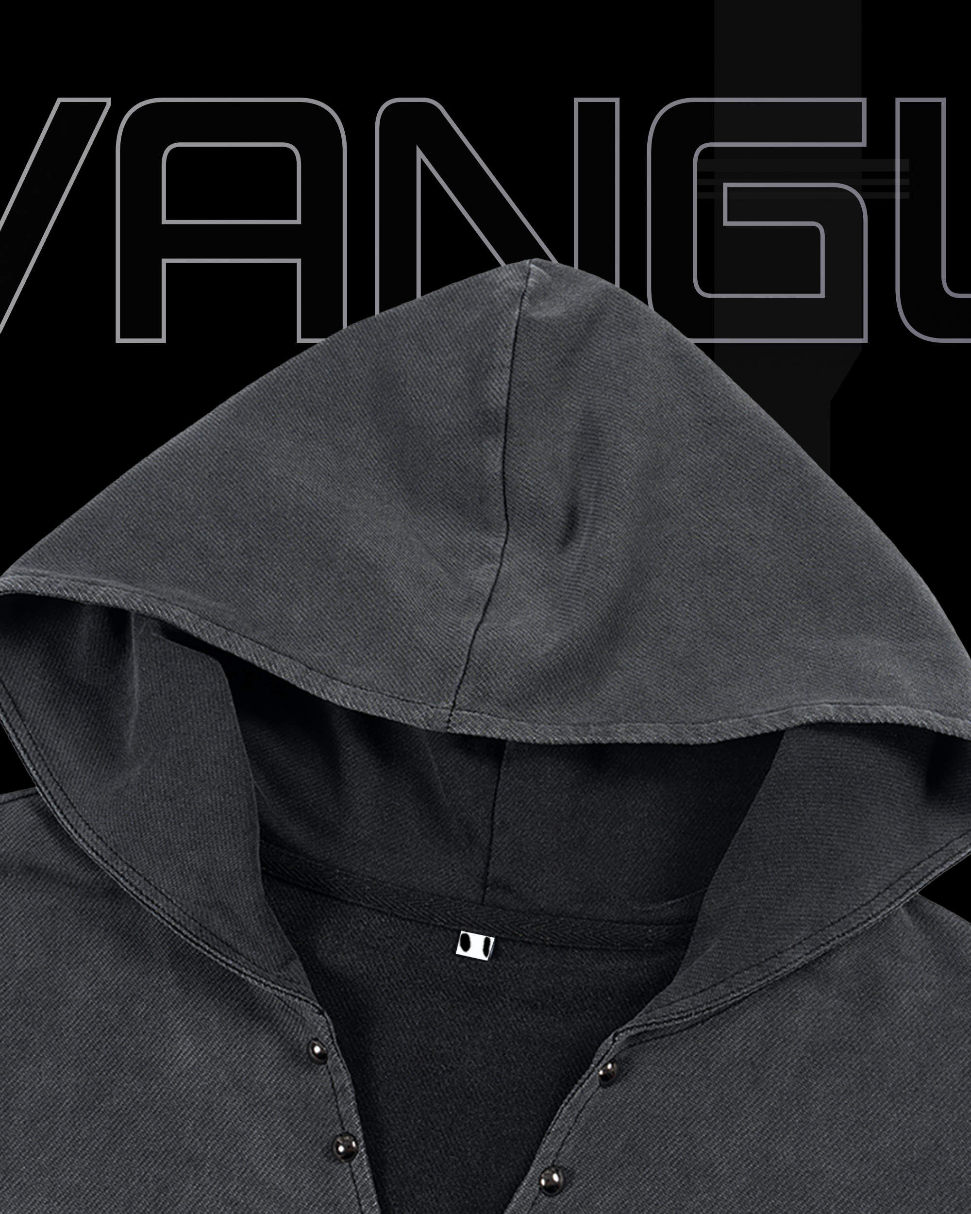 VG-PRPS-DRIVEN VINTAGE WASHED ZIP UP HOODIE