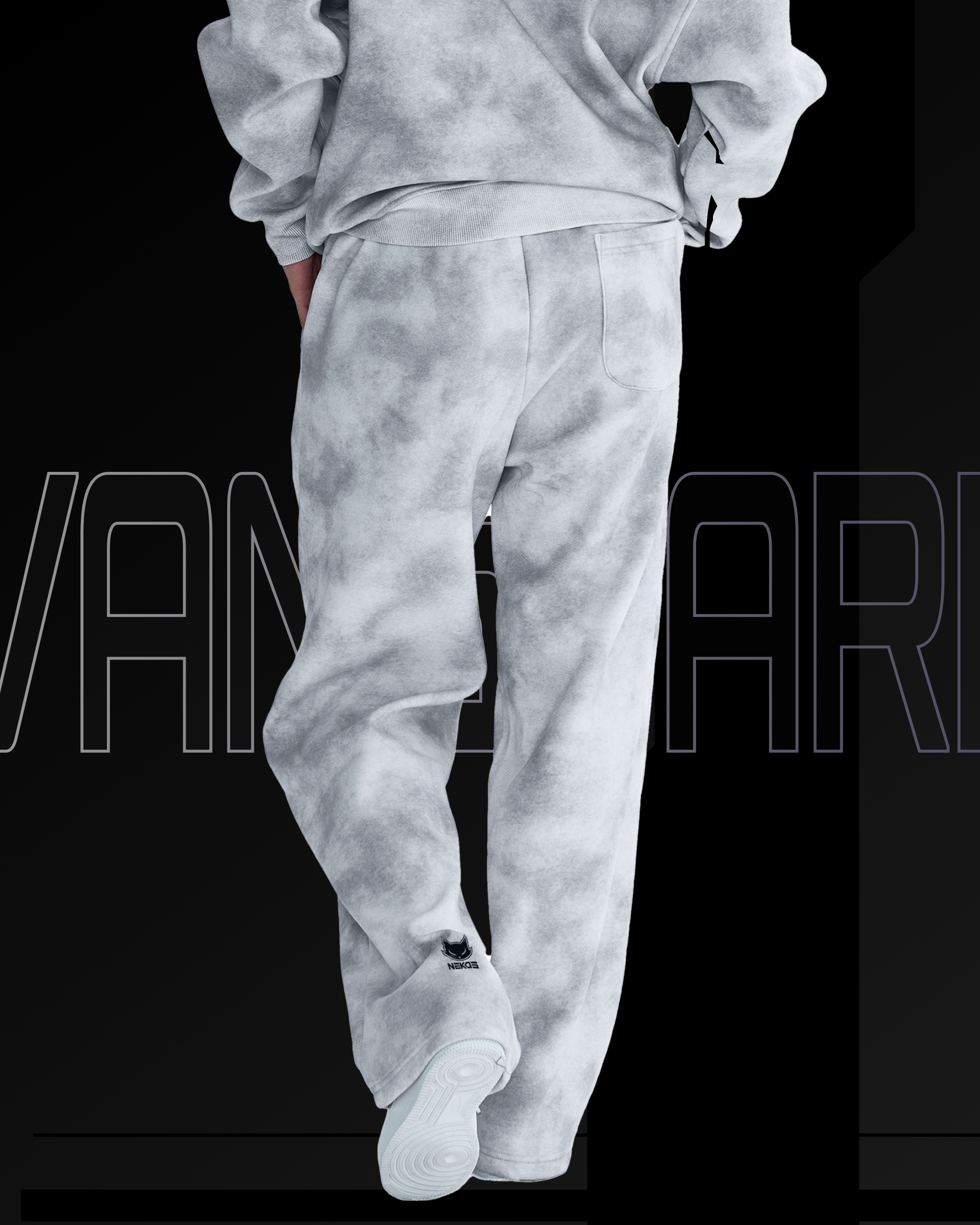 VG-STREET CULTURE DIRTY WASHED FLEECE SWEATPANTS